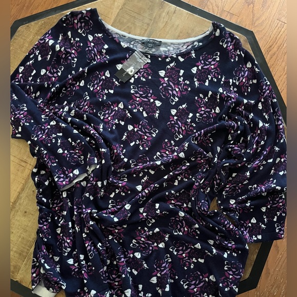NEW Two Lane Bryant 3/4 sleeve tops-size 26/28-perfect for the Fall! - Picture 4 of 10